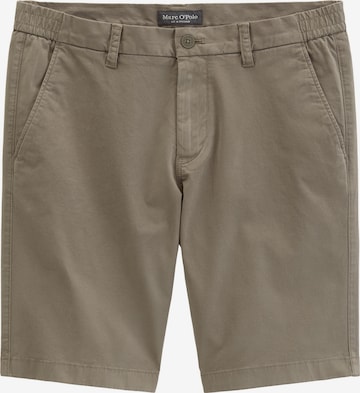 Marc O'Polo Trousers in Brown: front