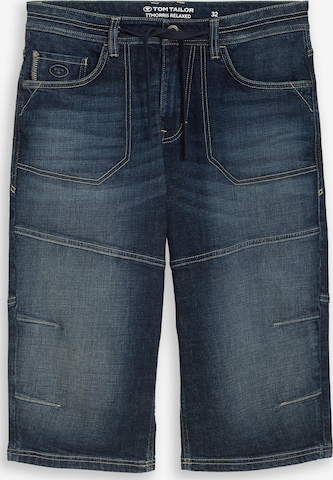 TOM TAILOR Regular Shorts 'MORRIS' in Blau: Vorderseite