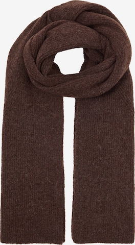 Écharpe TOM TAILOR en marron : devant