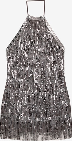 Pull&Bear Cocktailmekko värissä harmaa: etupuoli