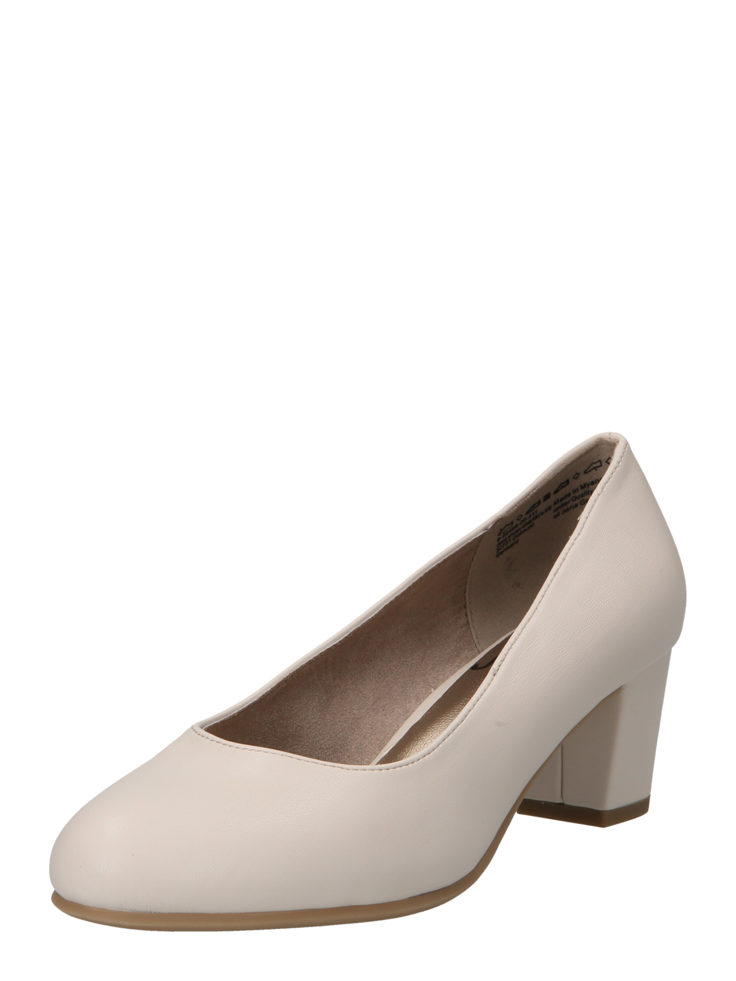JANA Pumps in Beige: Vorderseite