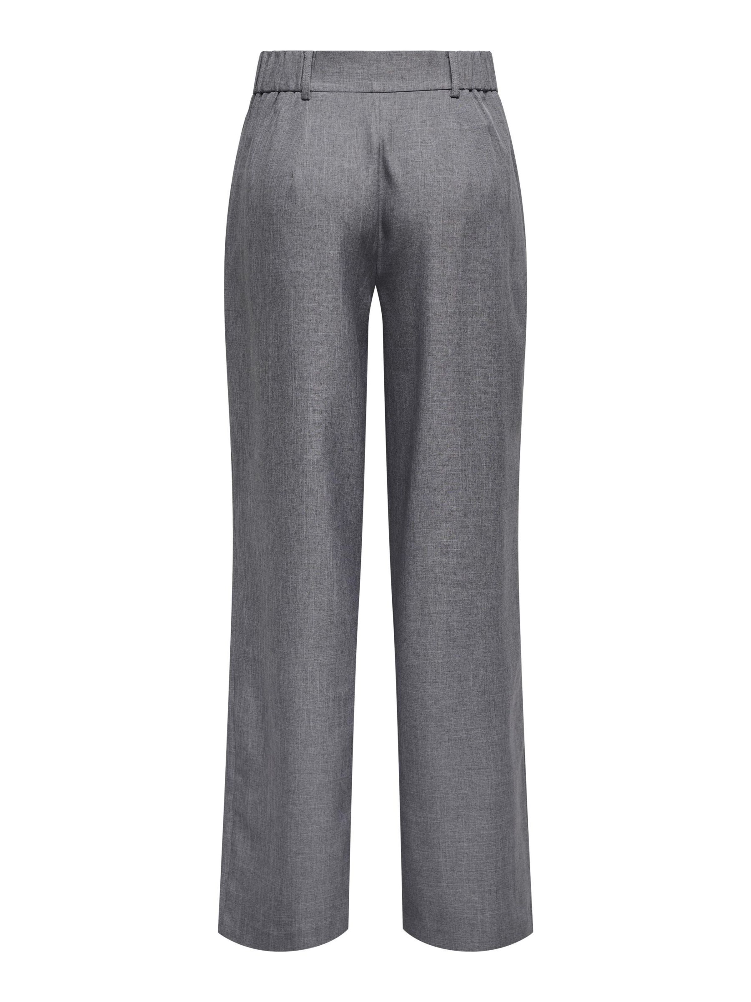 ONLY - Pierna ancha Pantalón 'Linda' en gris