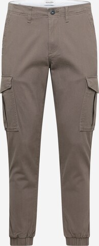 Pantalon cargo 'MARCO JOE' JACK & JONES en marron : devant