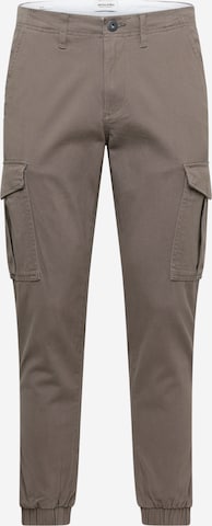 Pantalon cargo 'MARCO JOE' JACK & JONES en marron : devant