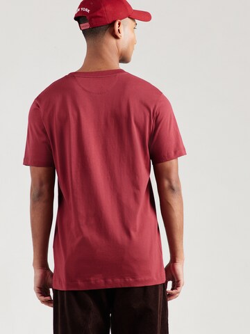 Hackett London Μπλουζάκι σε κόκκινο: πίσω