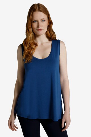 Ulla Popken Top in Blauw: voorkant