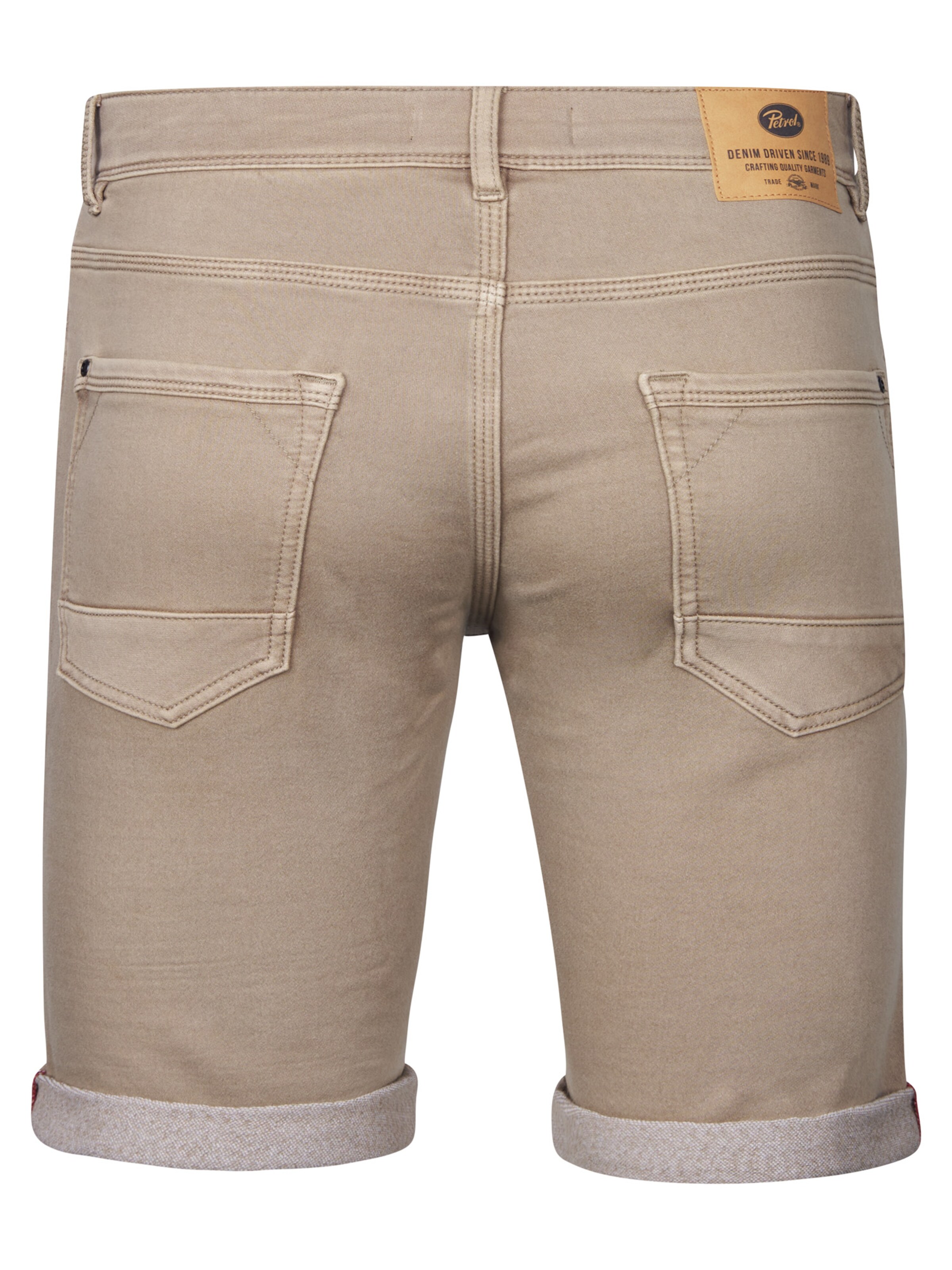 Petrol Industries Slimfit Shorts 'Jackson' in Braun