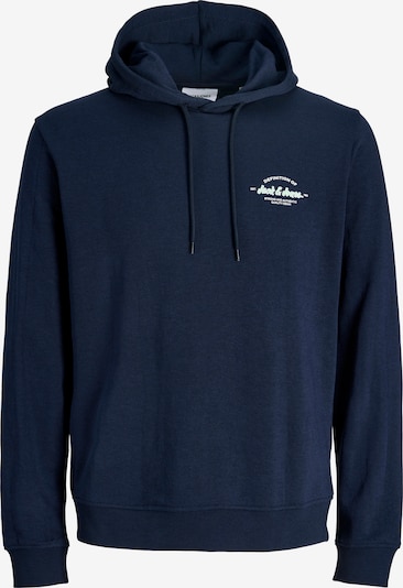 Jack & Jones Plus Collegepaita 'JJBRANDON' värissä laivastonsininen / vaaleanvihreä / valkoinen, Tuotenäkymä