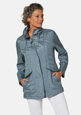 Goldner Jacke in Blau: Vorderseite