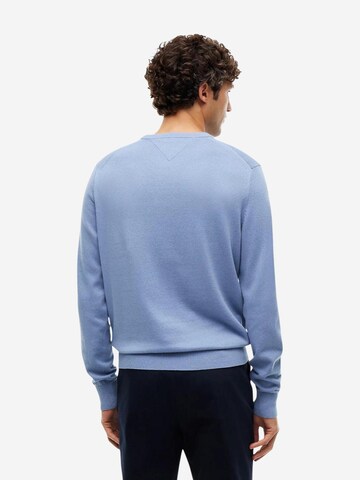TOMMY HILFIGER Tricot 'PIMA ORG CTN CASHMERE MW0MW28046' in Blauw