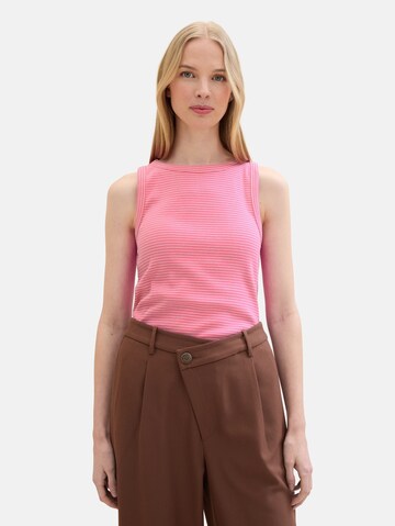 TOM TAILOR Top in Pink: front