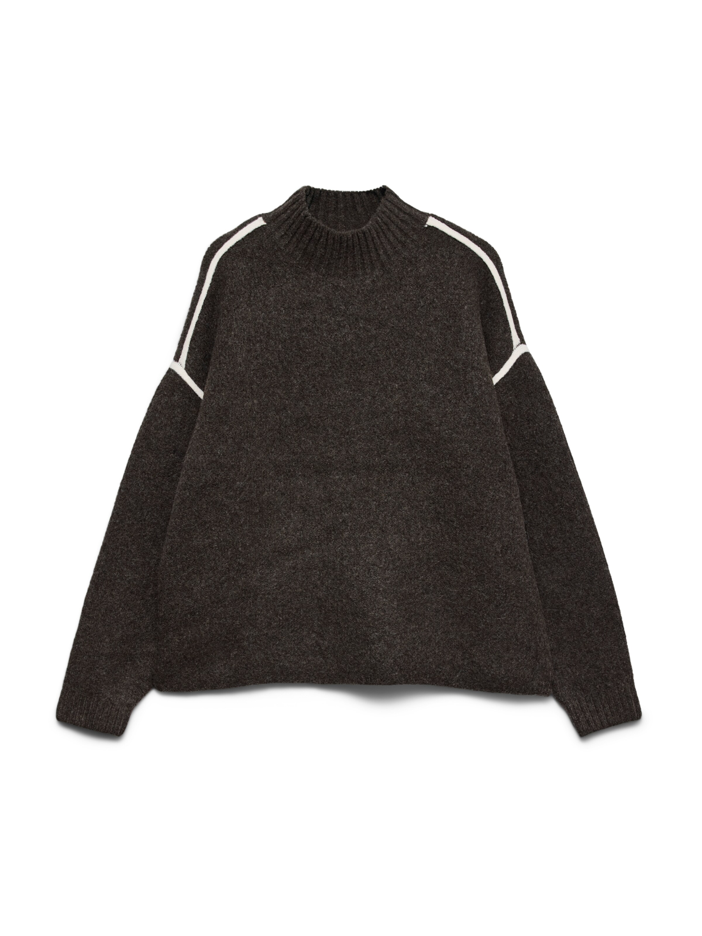 VERO MODA Sweater 'VMBOOM' in Brown: front