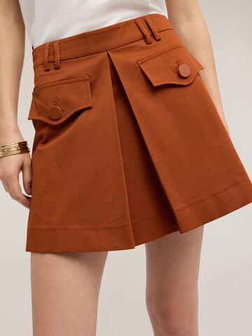 Wide Leg Pantalon MOTIVI en orange