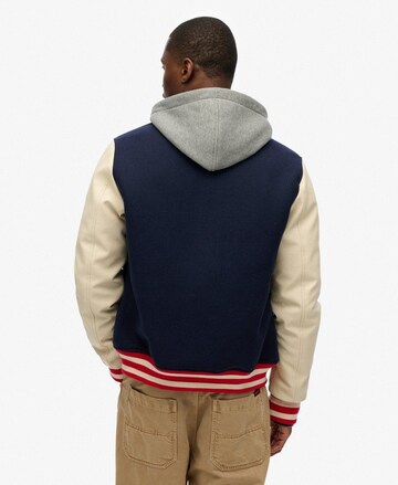 Superdry Tussenjas in Blauw