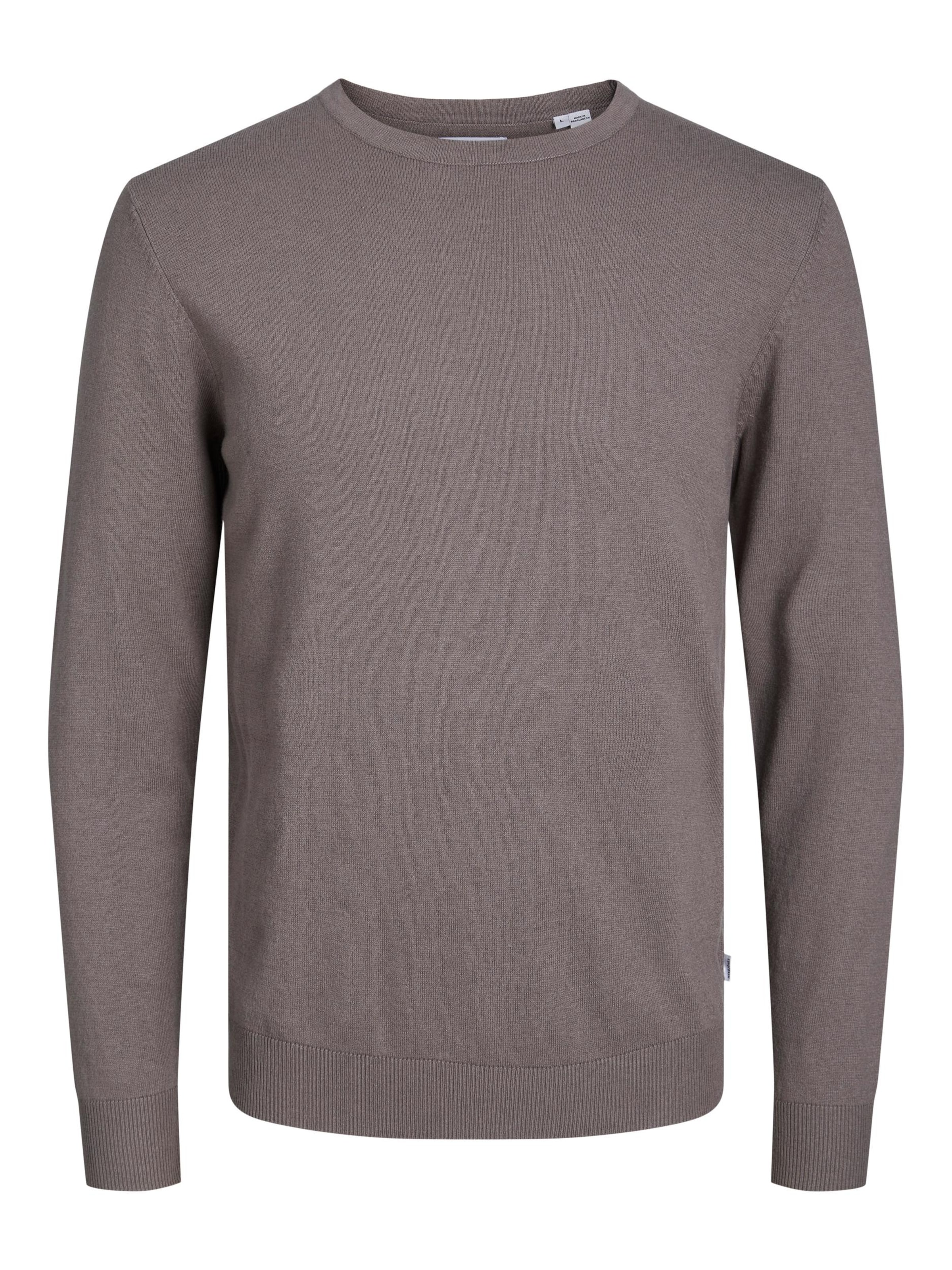 Pull-over 'Emil' JACK & JONES en marron : devant