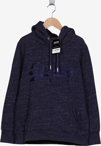 Superdry Kapuzenpullover XXL in Blau: Vorderseite