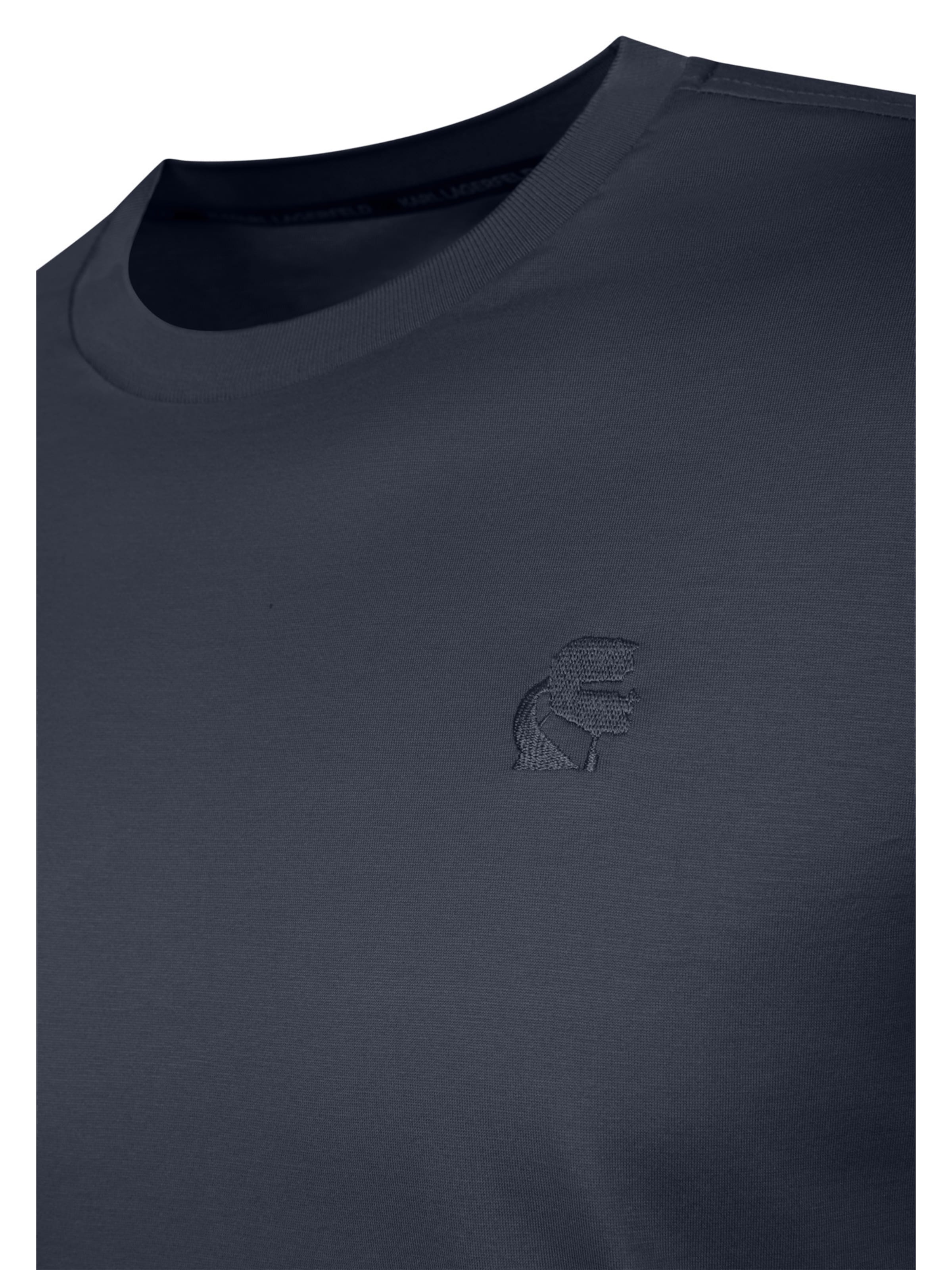 Karl Lagerfeld - Camiseta funcional en azul