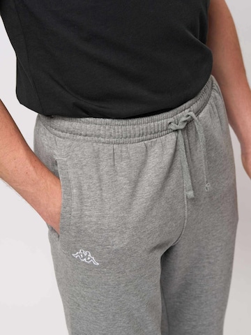 KAPPA Regular Trousers ' Logo Caseri ' in Black