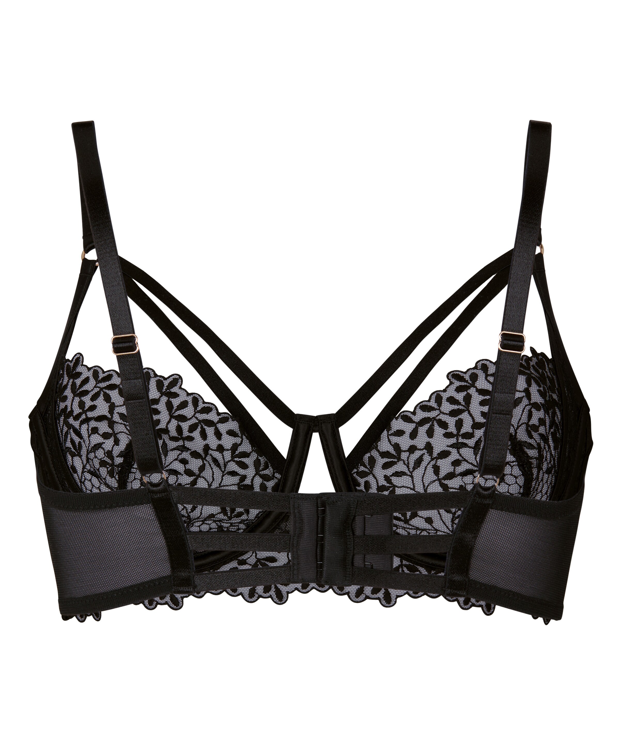 Hunkemöller Balconette BH 'Kristina' in Schwarz