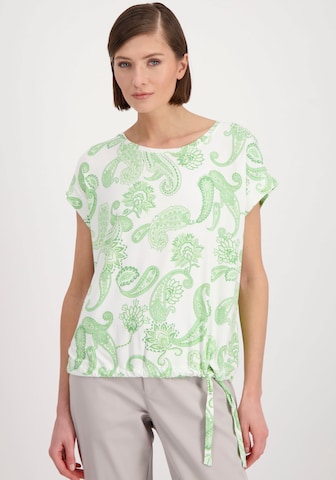 monari Shirt in Groen: voorkant