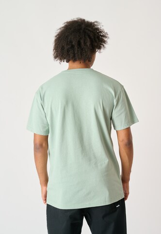 Cleptomanicx T-Shirt 'Ligull Boxy 2' in Grün