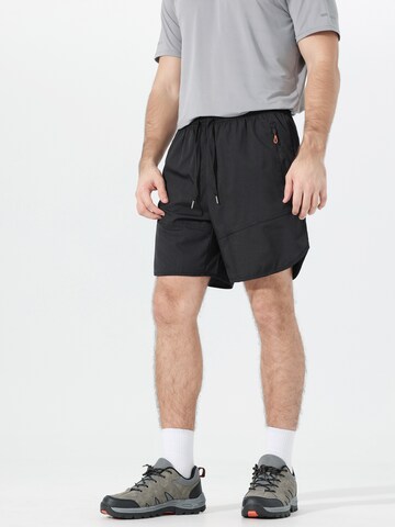 YOUTHUP Loose fit Workout Pants 'KORFLEX' in Black
