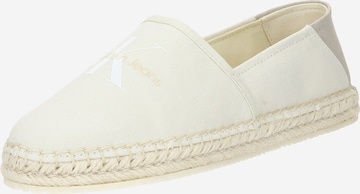 Calvin Klein Jeans Espadrilles in White: front