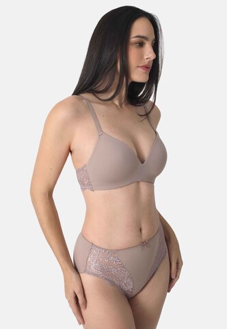 sassa Bra in Brown: front