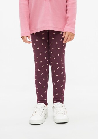 s.Oliver Skinny Leggings in Red: front