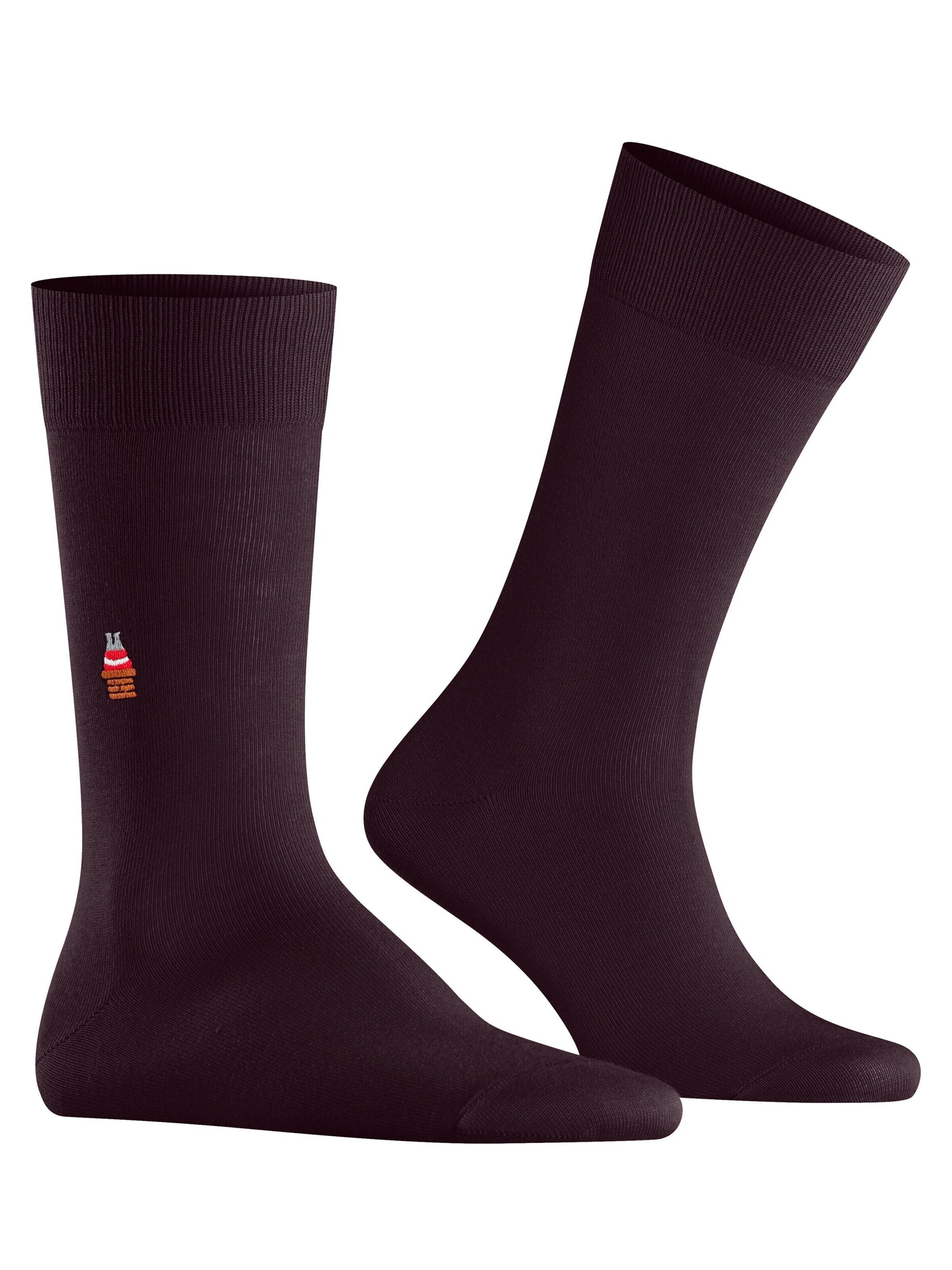 BURLINGTON Socken 'Brit Style' in Lila: Vorderseite