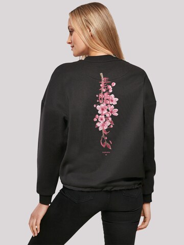 F4NT4STIC Sweatshirt 'Kirschblüte Japan' in Schwarz