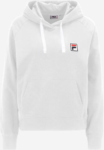 FILA Sweatshirt 'LISANY' in White: front