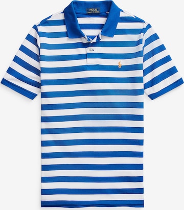 Tricou de la Polo Ralph Lauren pe albastru: față