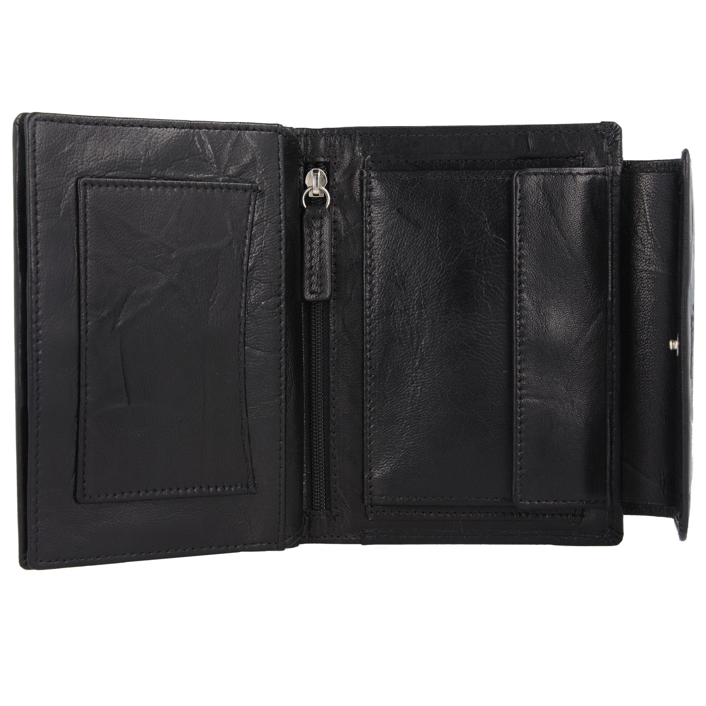 mano Wallet 'Donna Aurona' in Black