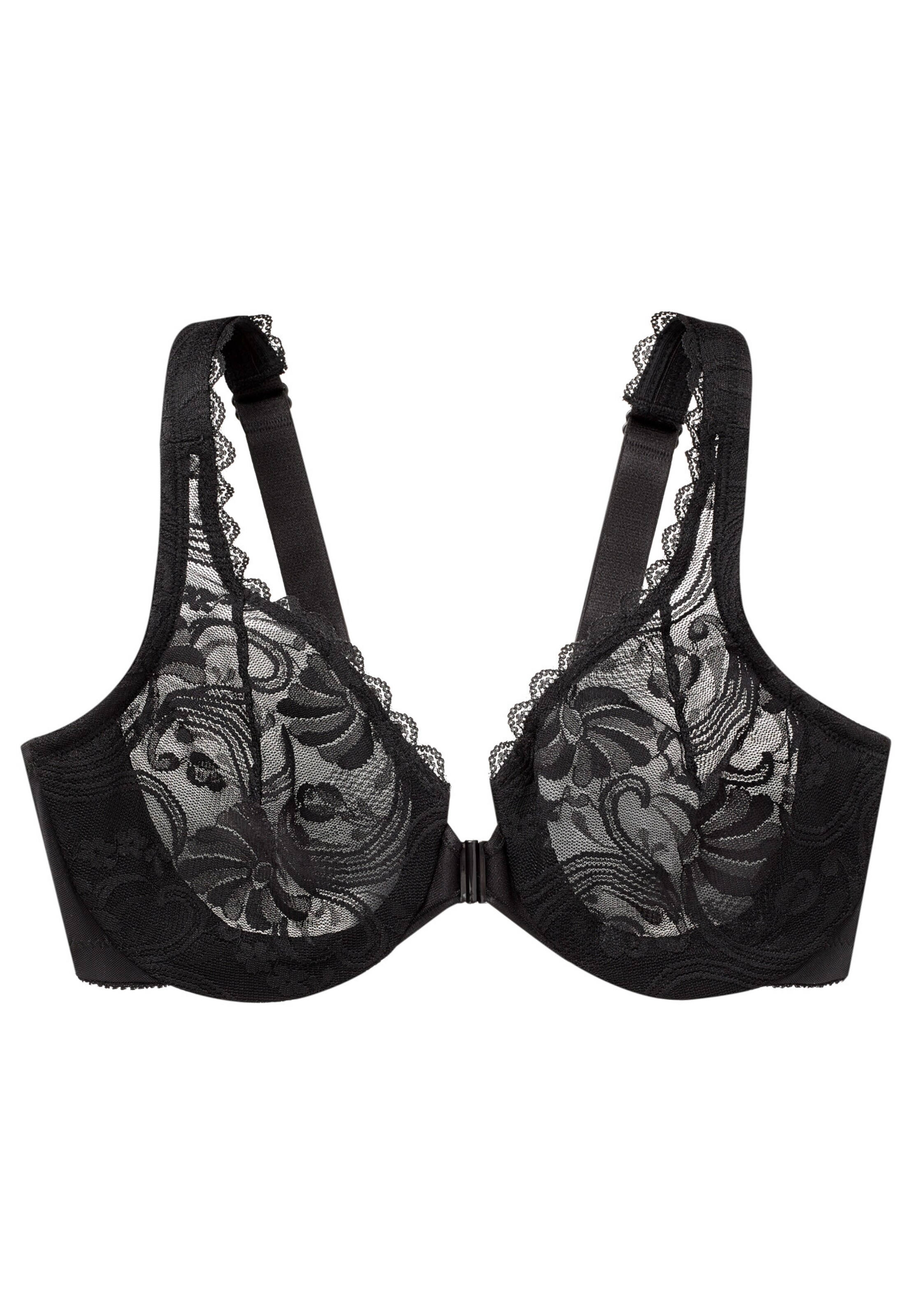 GLAMORISE T-shirt Bra in Black