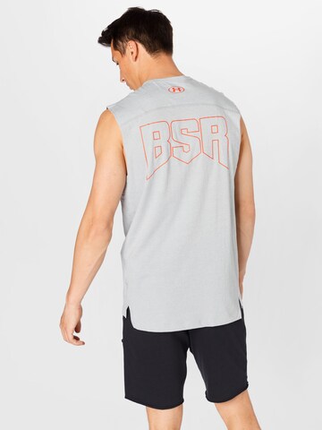T-Shirt fonctionnel 'Pjt Rock Show Your BSR' UNDER ARMOUR en gris