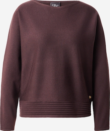 Pullover di s.Oliver in marrone: frontale