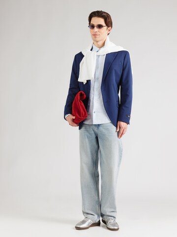 OLYMP Regular fit Button Up Shirt in Blue