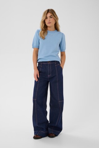 SAINT TROPEZ Pullover 'MilaSZ' in Blau