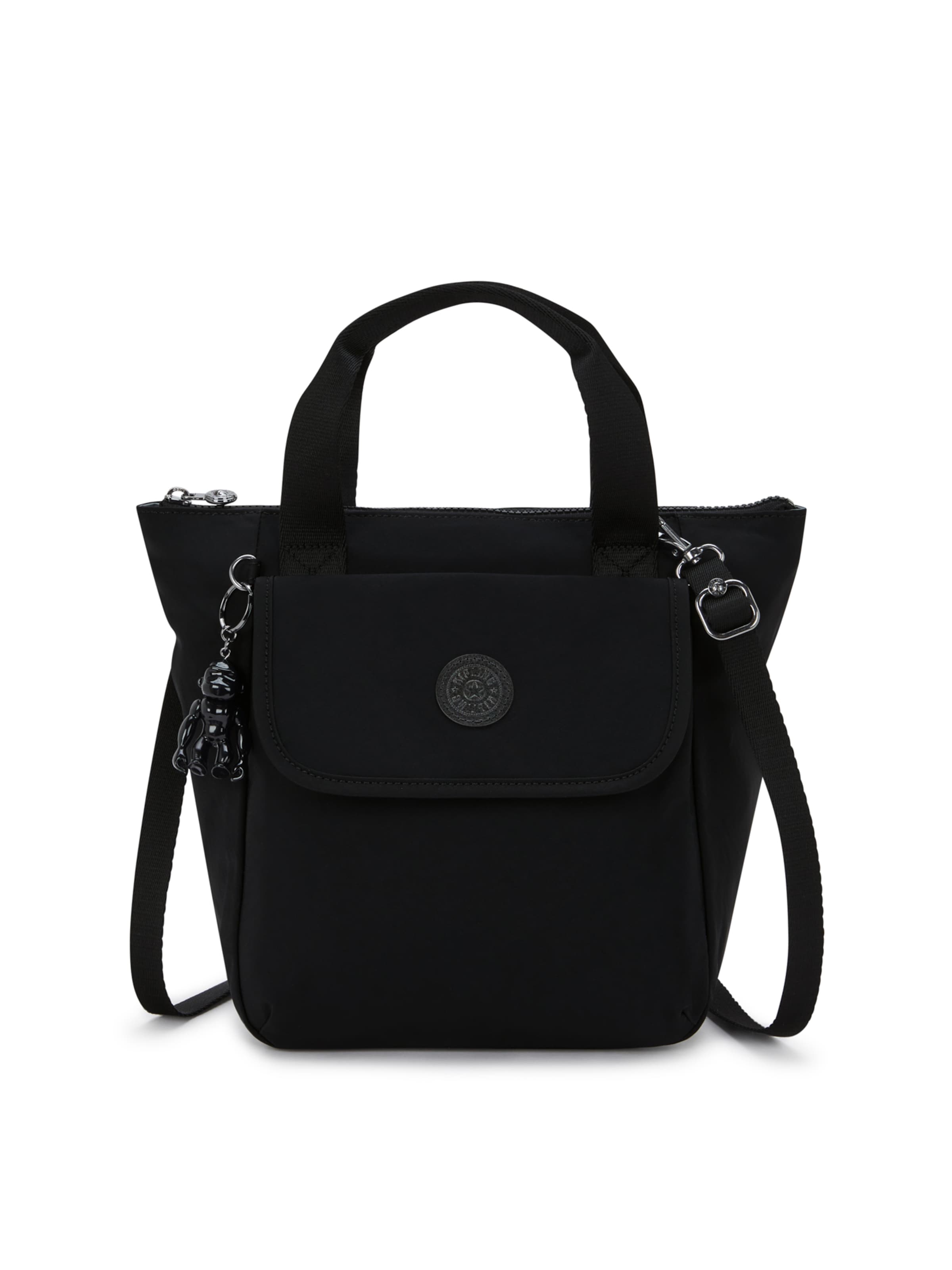 KIPLING - Bolso de mano 'Awakea' en negro: frente