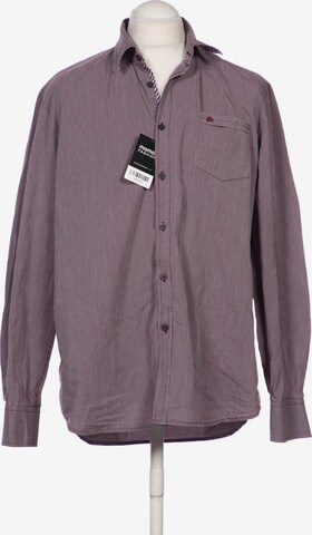LERROS Button Up Shirt in XL in Red: front