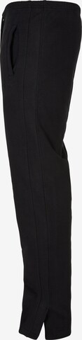 9N1M SENSE Slimfit Hose in Schwarz