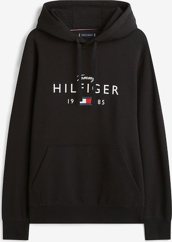 TOMMY HILFIGER Sweatshirt 'BRAND LOVE' in Schwarz: Vorderseite