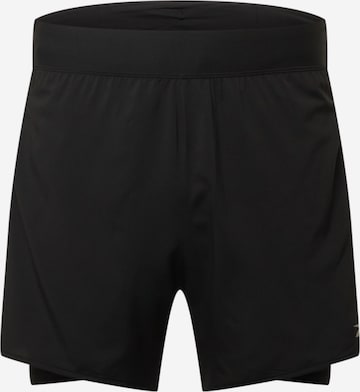Coupe slim Pantalon de sport Reebok en noir : devant