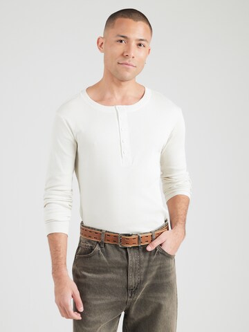 WEEKDAY Shirt in Wit: voorkant