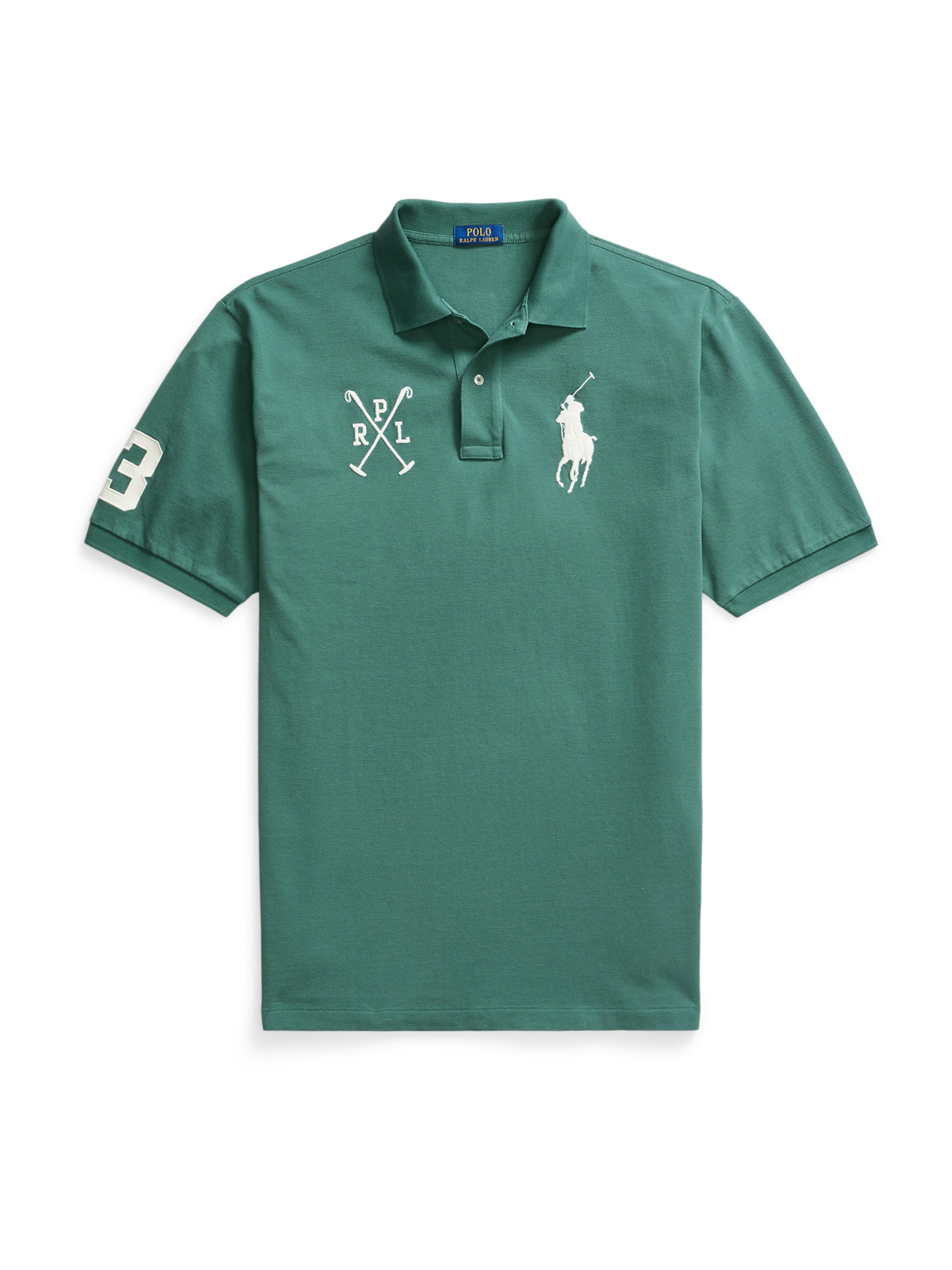 Polo Ralph Lauren Big & Tall Μπλουζάκι σε πράσινο: μπροστά