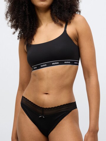 juoda HUGO Moteriškos kelnaitės