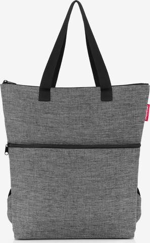 REISENTHEL Backpack in Grey: front