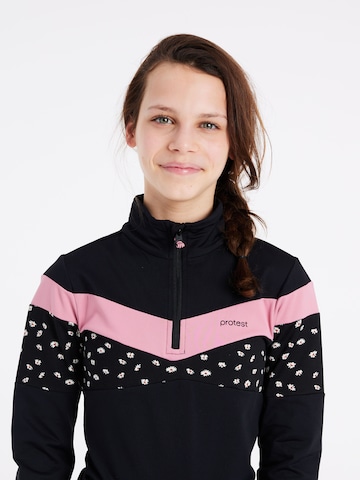 PROTEST Sportsweatshirt 'PRTCEDARK JR' in Schwarz