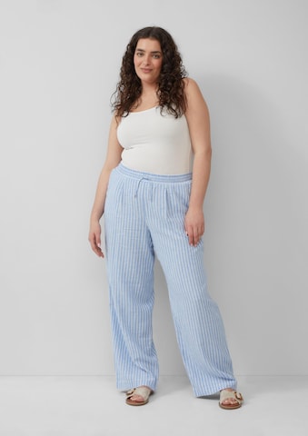 s.Oliver Loosefit Broek in Blauw